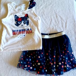 Patriotic set Size 4T